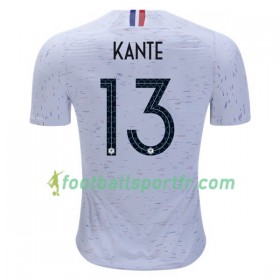 Tenue France Kante 13 Exterieur Coupe du monde 2018 Maillot de Foot